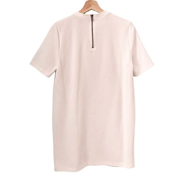 Forever 21 White Basic Mini Dress T-shirt in Size Medium - Picture 2 of 6